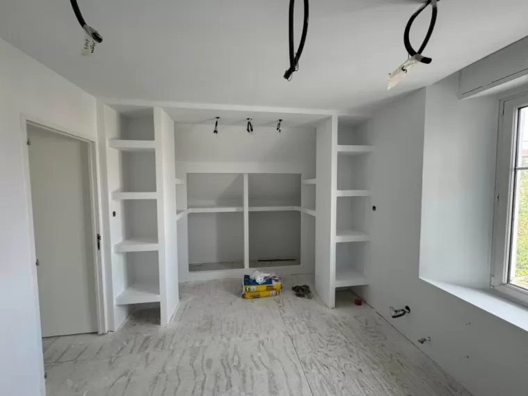 Enduisage et peinture d'un appartement complet à Belfort, Colmar, RCP Concept